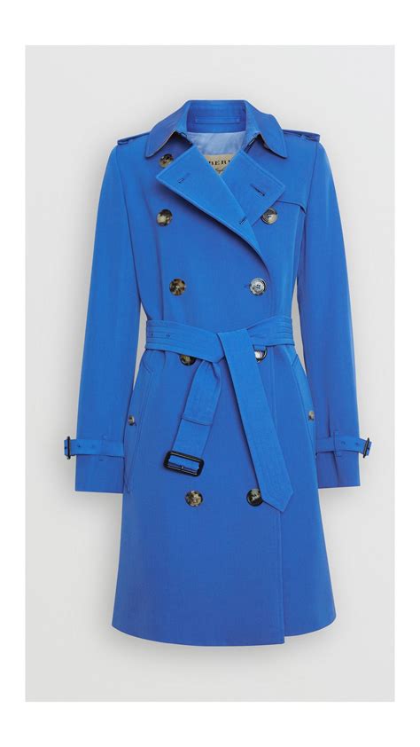 Cappotti Burberry in Lana Blu taglia S International 